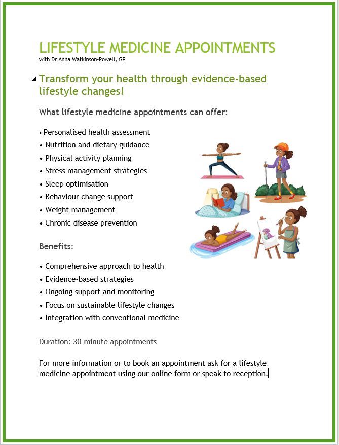 Lifestyle Medicine